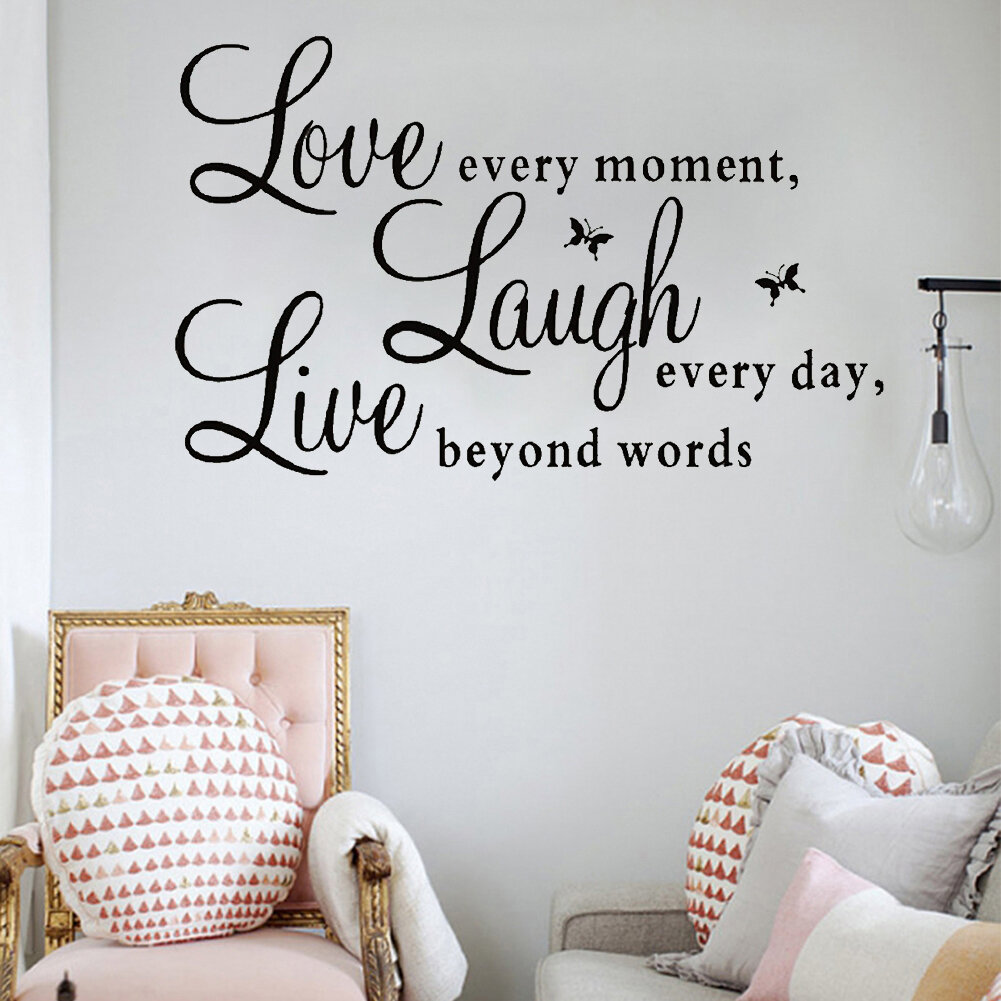 44 Colors It's the moments Vinyl Wall Home Decor Decal Free & Fast Shipping 