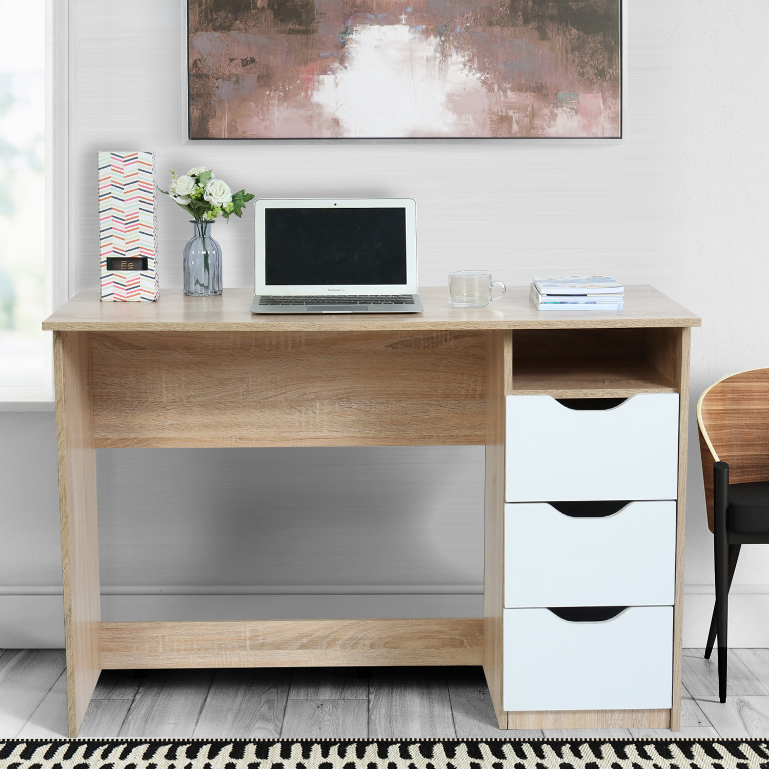 Ebern Designs Radegunda Desk Reviews Wayfair