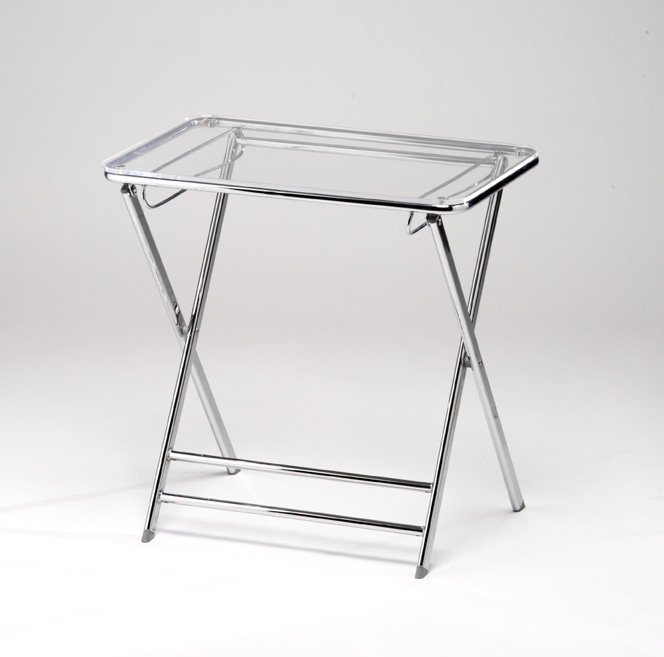 Lucite Folding Snack Tables Wayfair Lucite Folding End Table