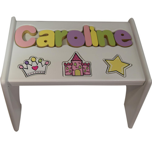 personalized baby stool