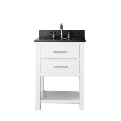 Ivy Bronx Martina 25 Inch Single Bathroom Vanity Set Top Finish Ivy Bronx Martina 25 Inch Single