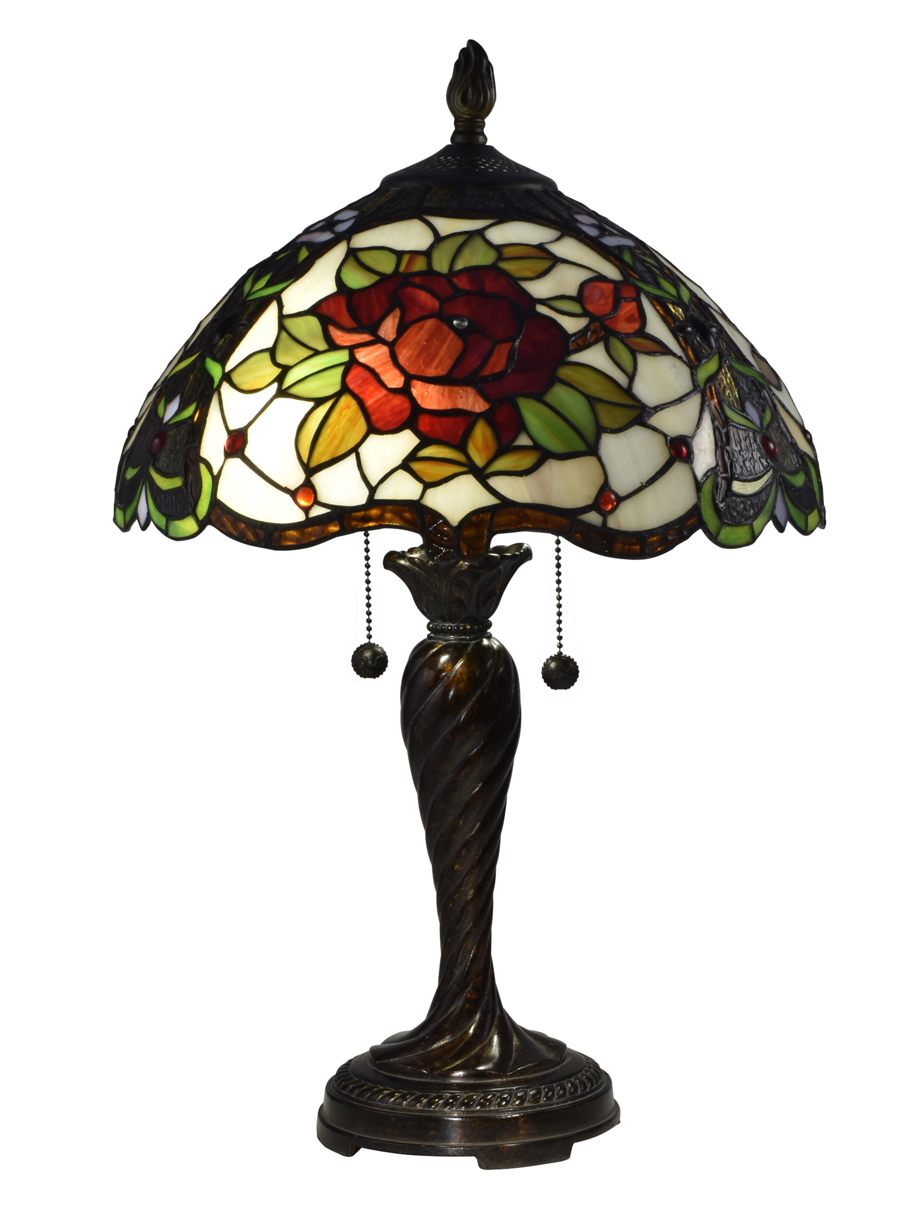 rose table lamp