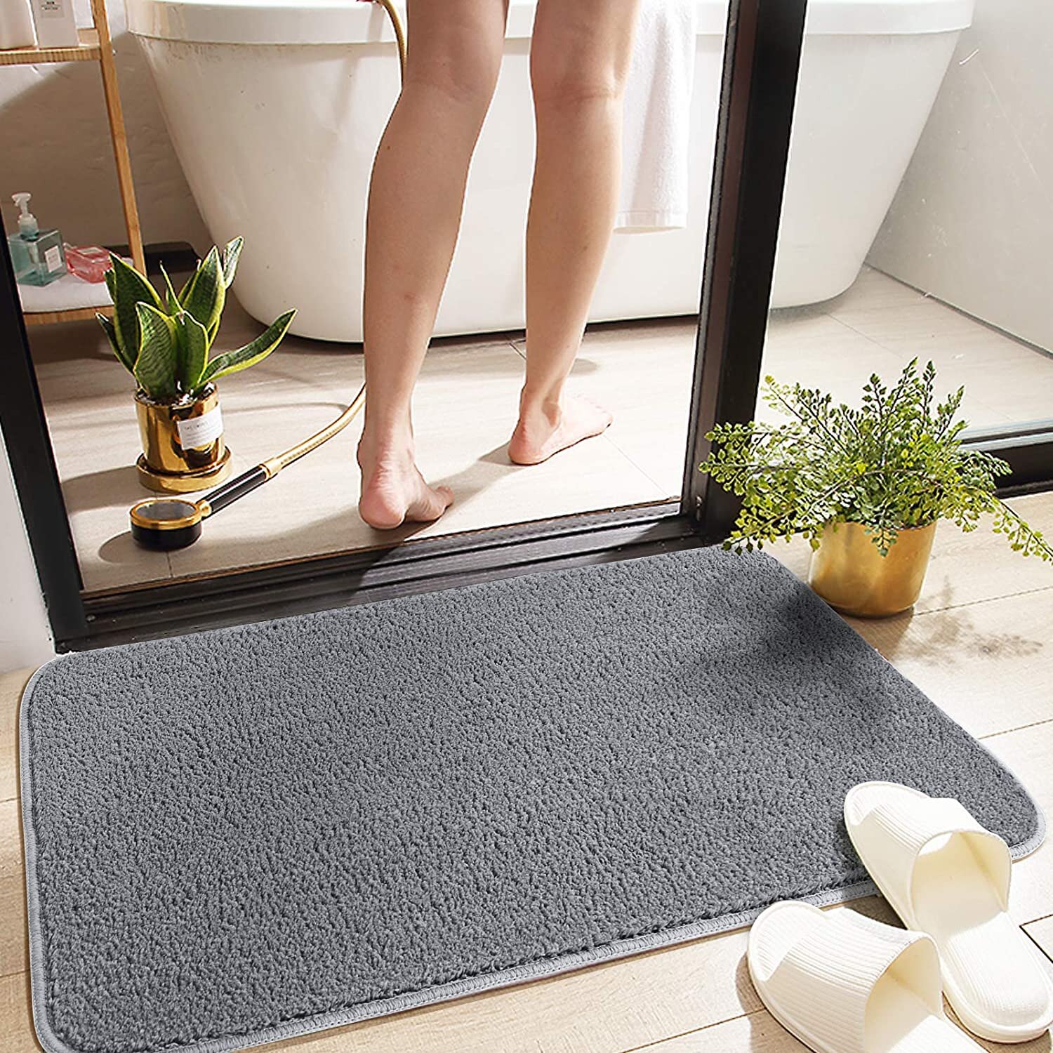 Super Absorbent Doormat Clean Step Mat Microfibre Non-Slip Absorb Mud Water Pet 