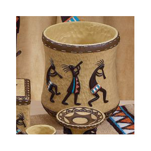 Kokopelli Waste Basket