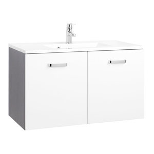 Held Möbel 90 cm Waschtisch Bologna mit Armatur