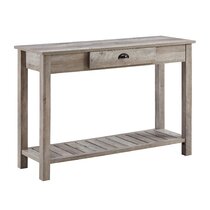 Lime Washed Console Table Wayfair Co Uk