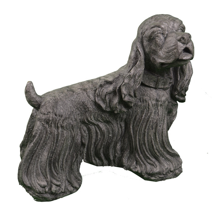 Cahoon Er Spaniel Patio Décor Statue Garden Stone Cahoon Er Spaniel Patio Décor Statue Garden Stone