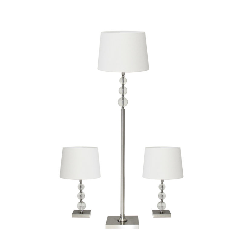 Charlton Home Chisdock Clic 3 Piece Table And Floor Lamp Set Charlton Home Chisdock Clic 3 Piece Table And Floor Lamp Set Reviews Wayfair