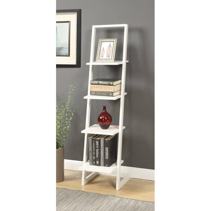 Zipcode Design Edwin Leaning Ladder Bookcase Reviews Wayfair Ca Edwin Leaning Ladder Bookcase