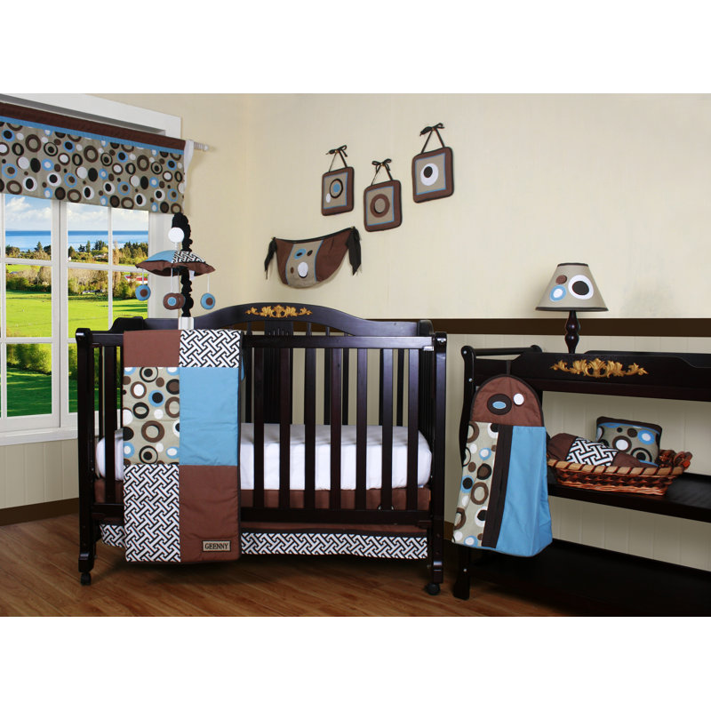 patchwork crib bedding
