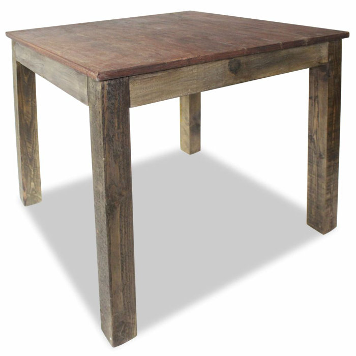 Foye Solid Reclaimed Wood Dining Table Foye Solid Reclaimed Wood Dining Table