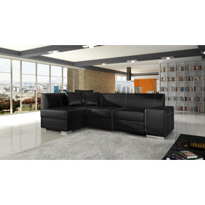 Ecksofa Vicenza mit Bettfunktion von Home & Haus