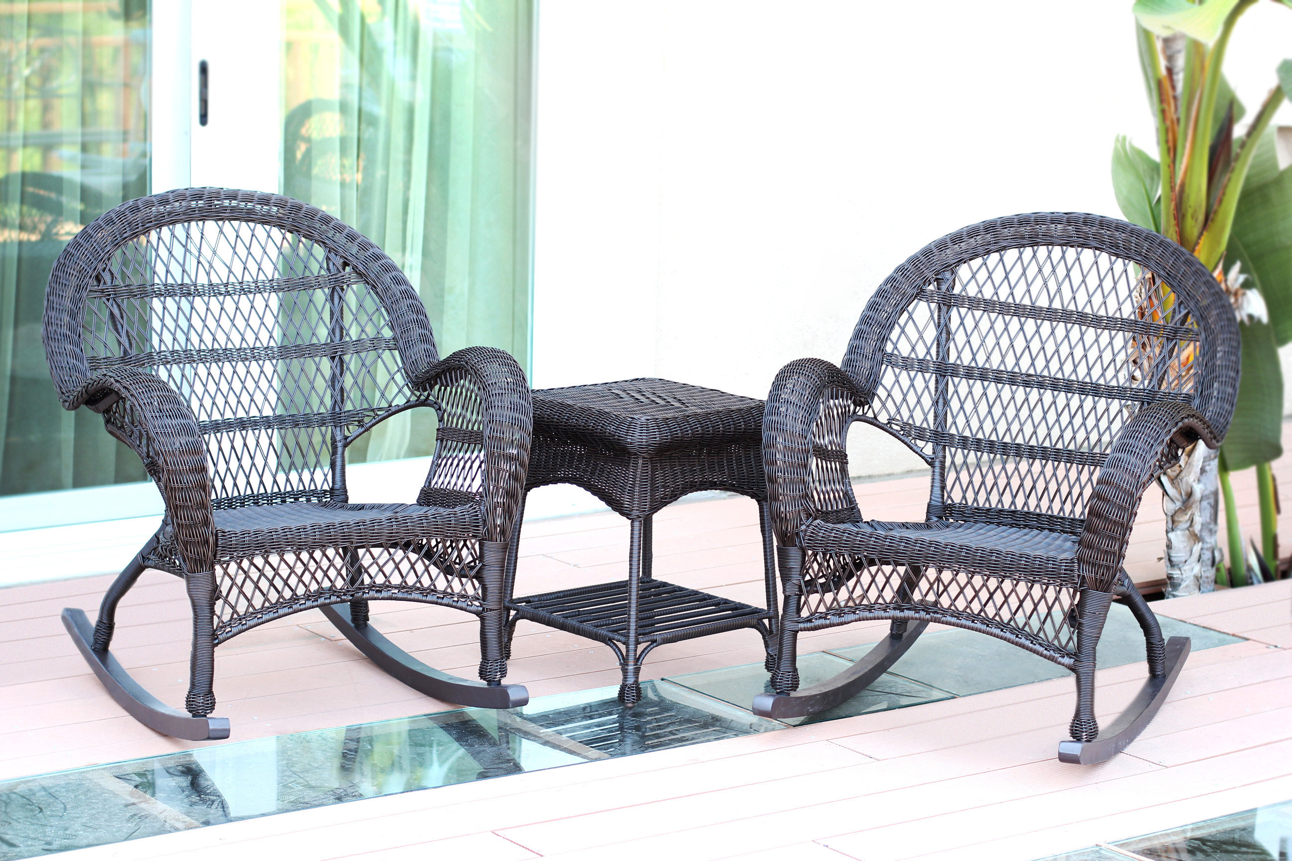 August Grove Mangum 3 Piece Conversation Set Reviews Wayfair