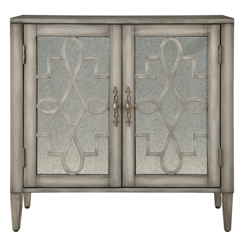 Willa Arlo Interiors Sanna 2 Door Mirrored Cabinet Wayfair Sanna 2 Door Mirrored Cabinet