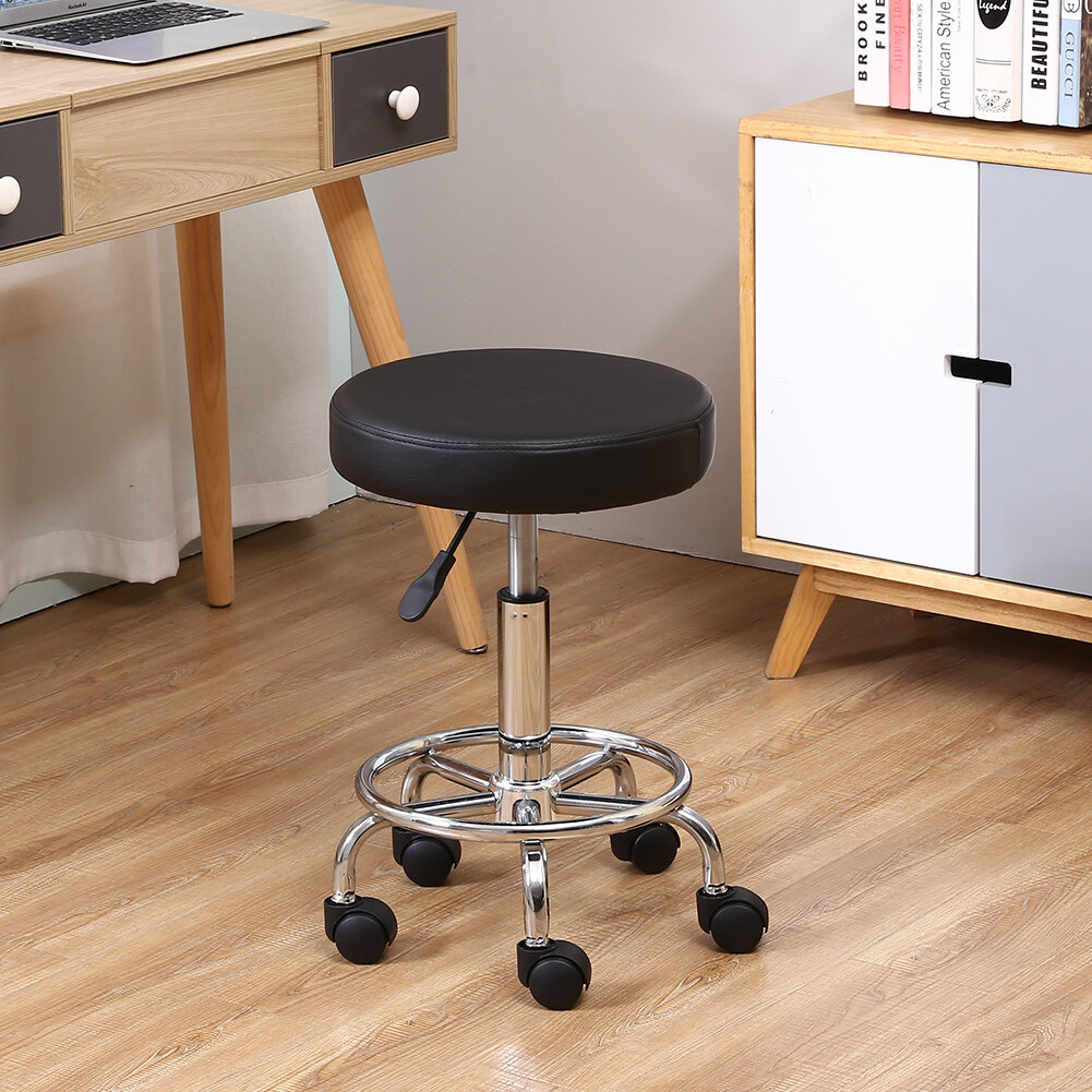 rolling lab stool