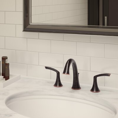 Elm Widespread Bathroom Faucet With Drain Assembly Symmons Finish