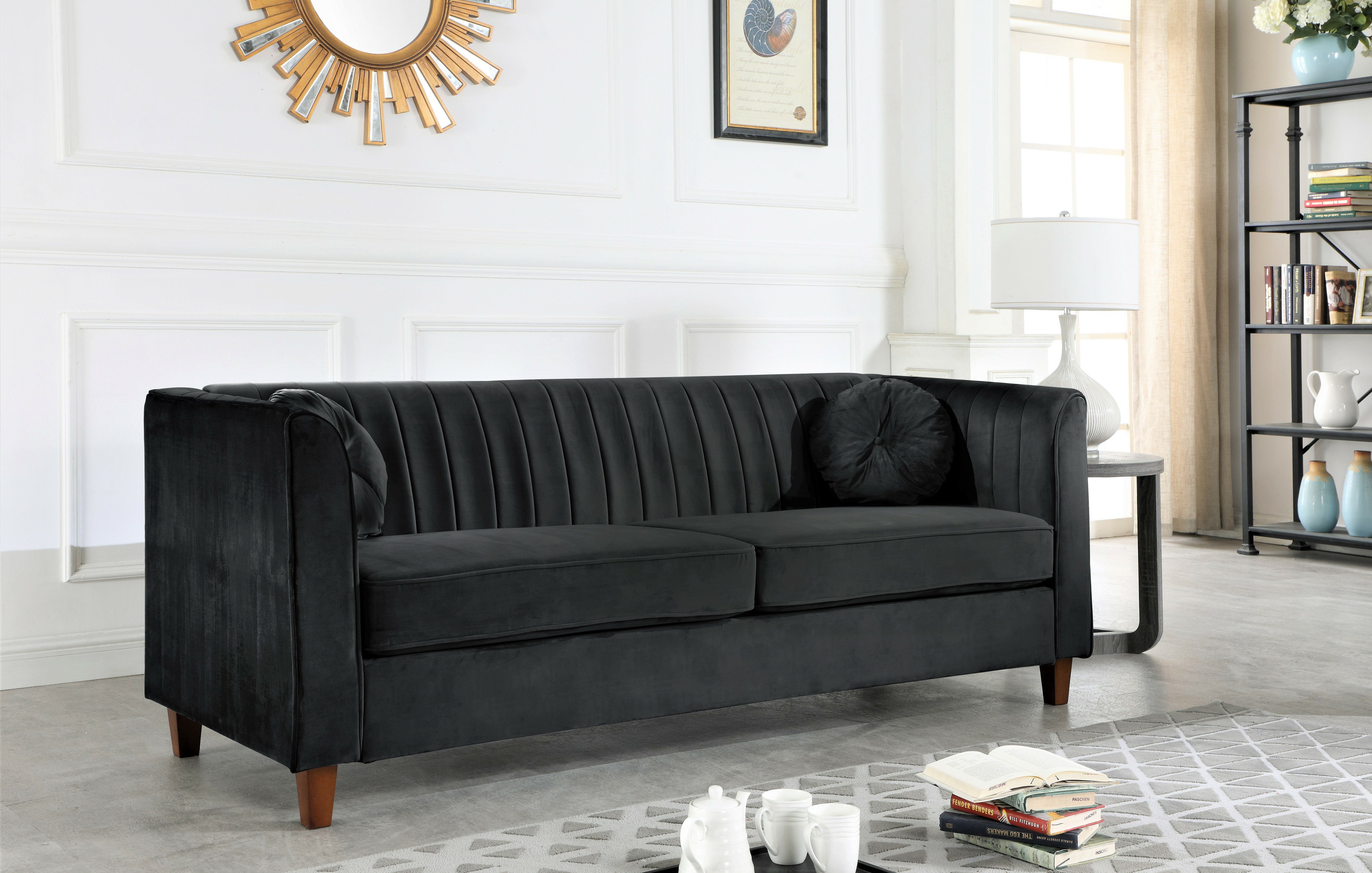 Black Velvet Velour Hanging Armchair Sofa Headrest Bolster Cushion & inner pad 