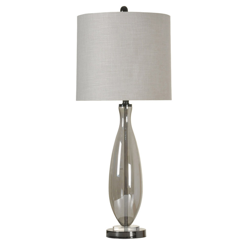 wayfair glass table lamps
