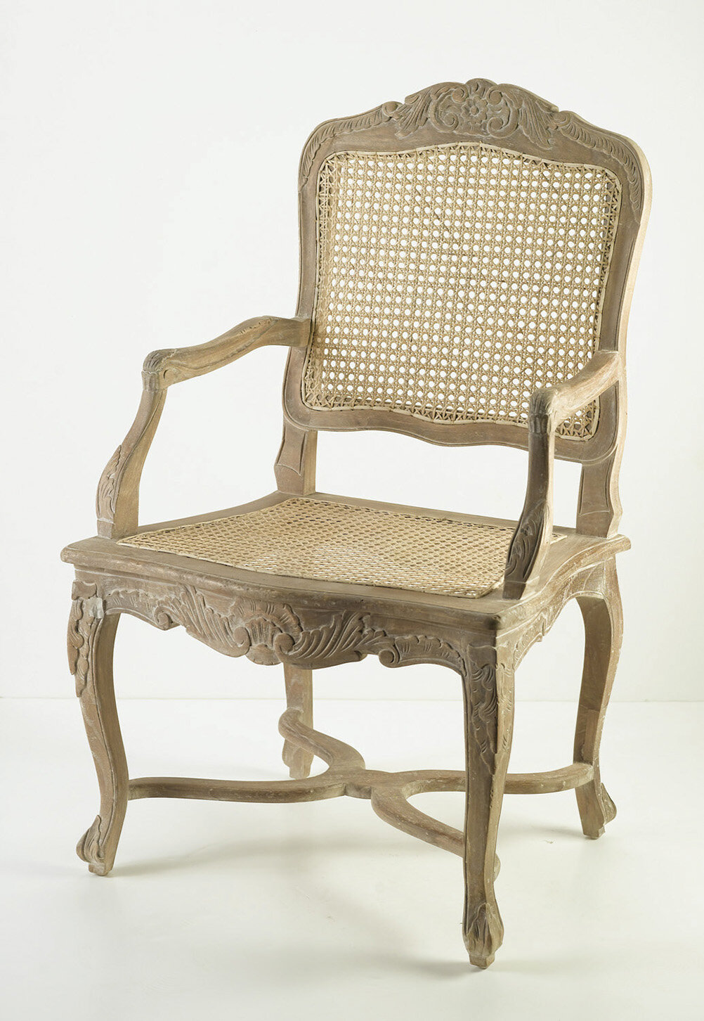 cane armchair