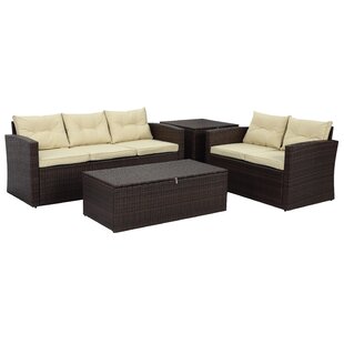 View Arlington 4 Piece Sofa Set with