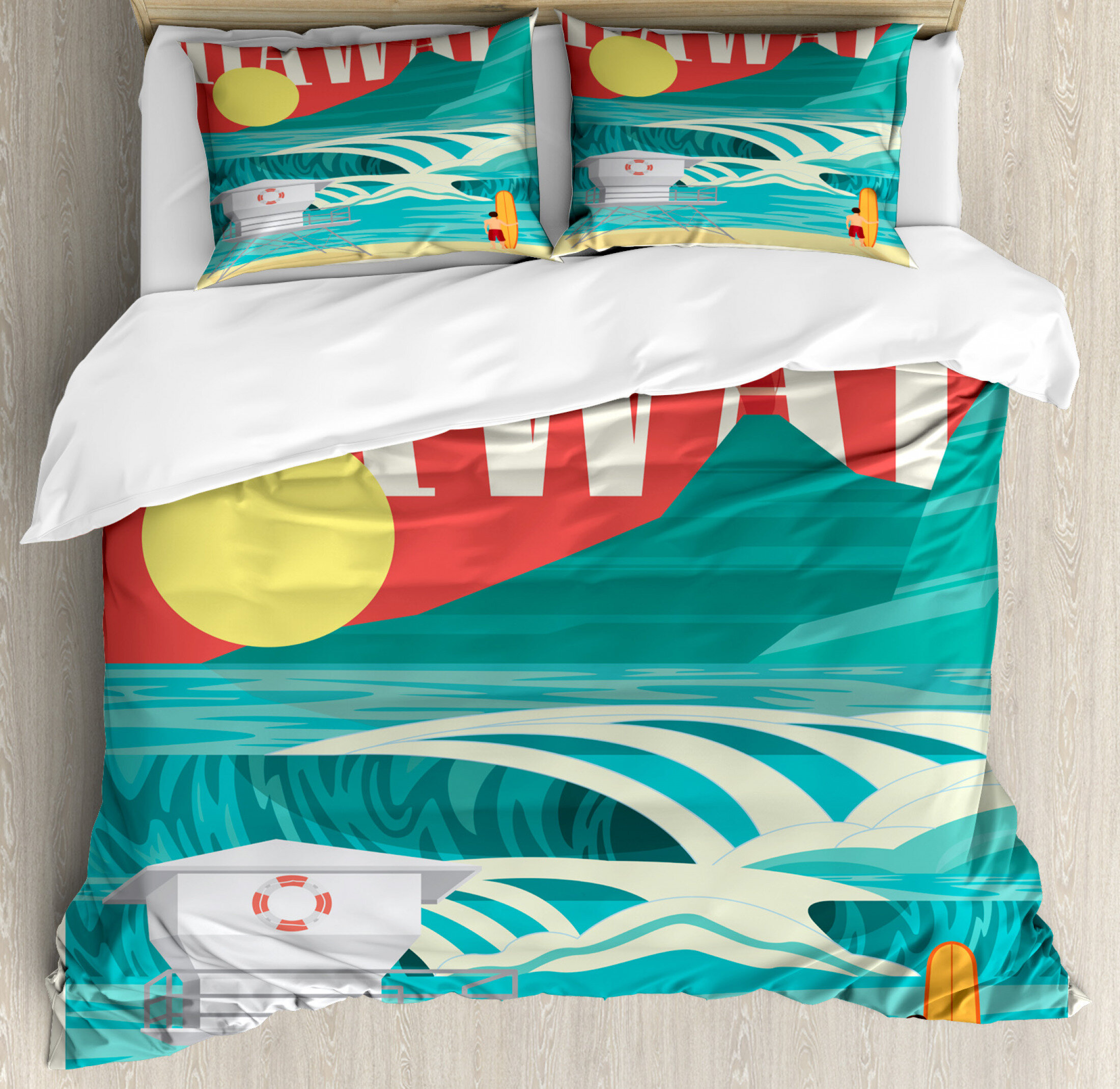 East Urban Home Hawaiian Duvet Cover Set Wayfair