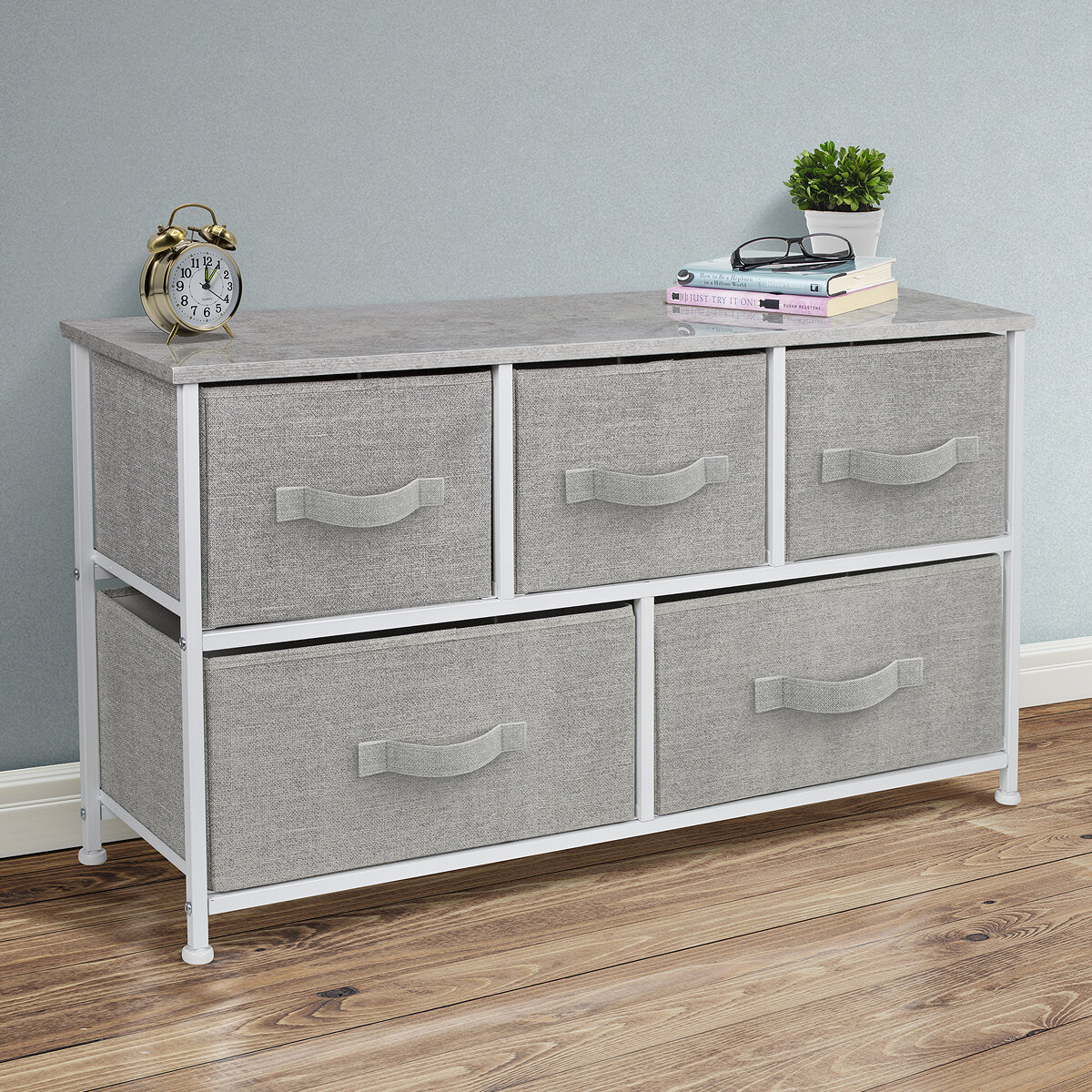 Ebern Designs Bayly 5 Drawer Dresser Reviews Wayfair Ca
