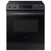 downdraft electric range and oven