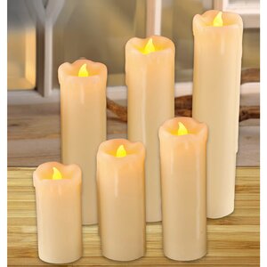 6 Piece Flameless Candle Set