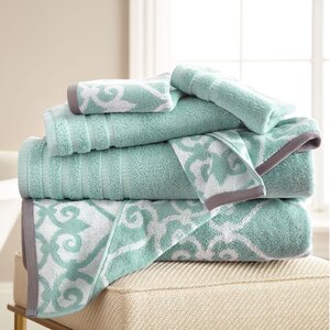 Lattice Rod 6 Piece Towel Set