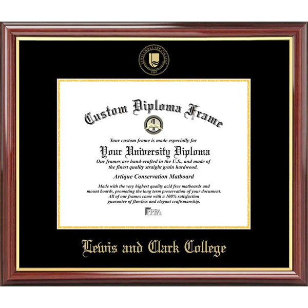 Diploma Frame Deals Lewis And Clark College Petite Picture Frame Wayfair