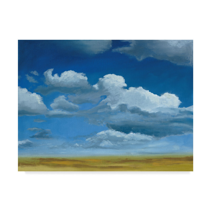 Charlton Home Big Sky I Acrylic Painting Print On Wrapped Canvas