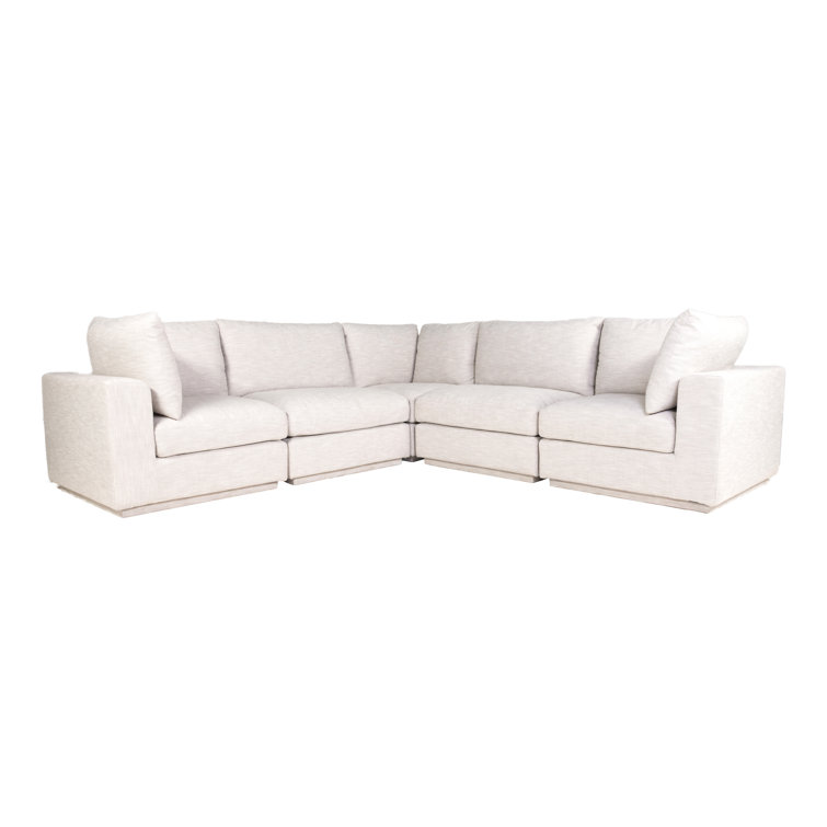 Maisy 114" Wide Symmetrical Corner Sectional Joss & Main