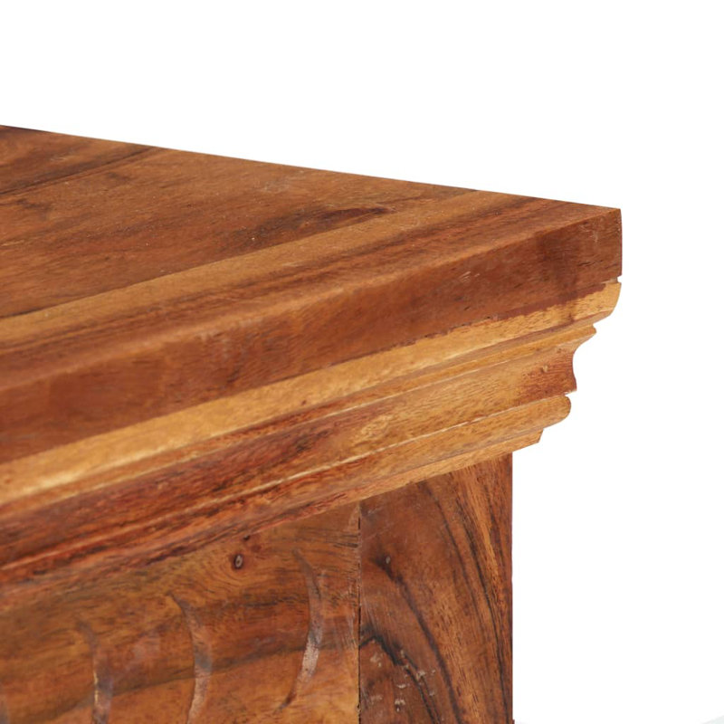 Loon Peak Peru 24 8 Wide 2 Drawer Acacia Wood Server Wayfair