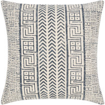 Geometric Pillow Navy Blue E by design PGN408BL14-26 26 x 26 Rope Rigging Geometric Pillow Navy Blue E by design PGN408BL14-26 26 x 26 Rope Rigging