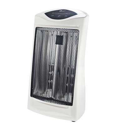 1500 Watt Electric Radiant Tower Heater with Automatic Thermostat Comfort Zone
