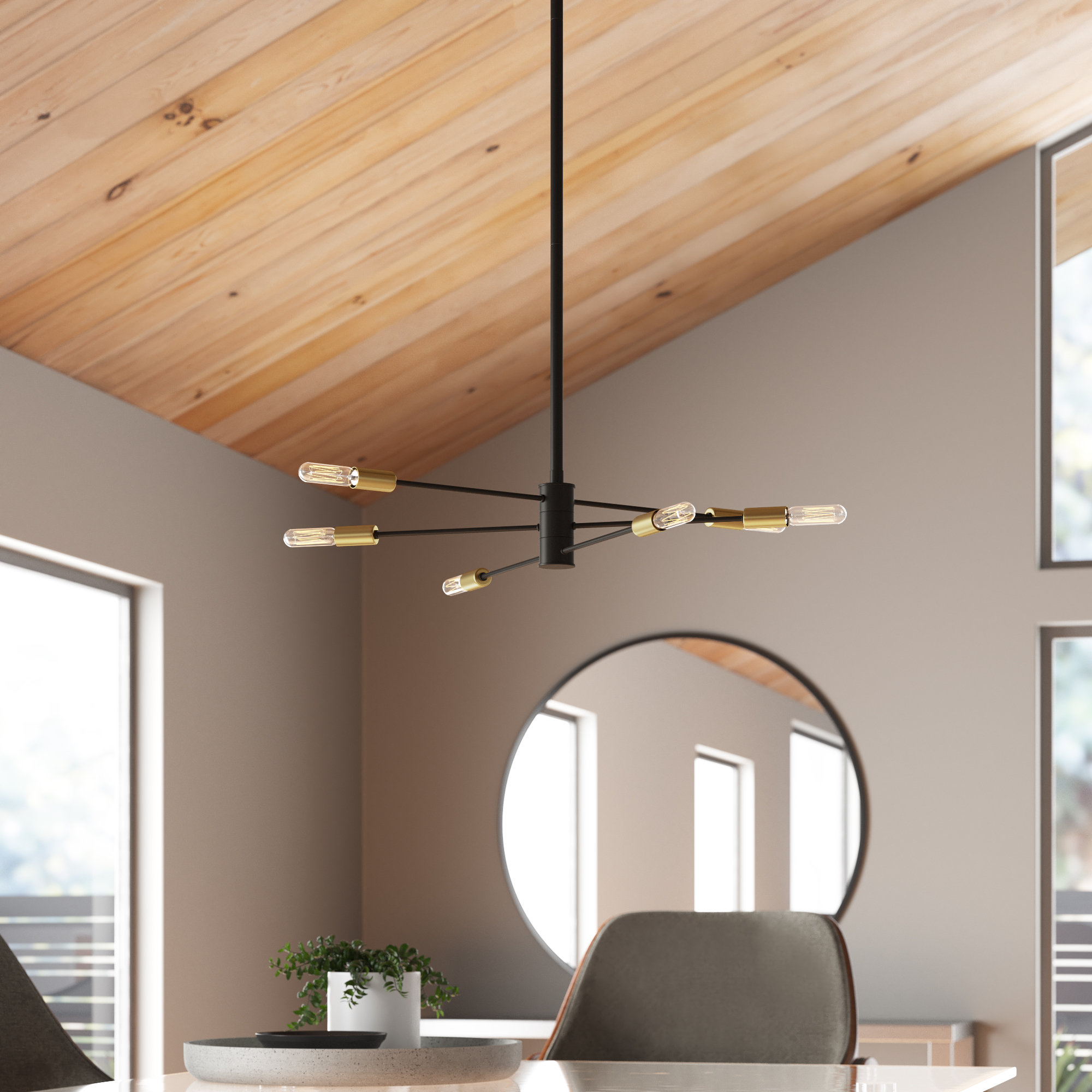 modern linear lighting