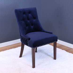 Bernyce Velvet Upholstered Dining Chair (Set Of 2) by Willa Arlo Interiors Best Design