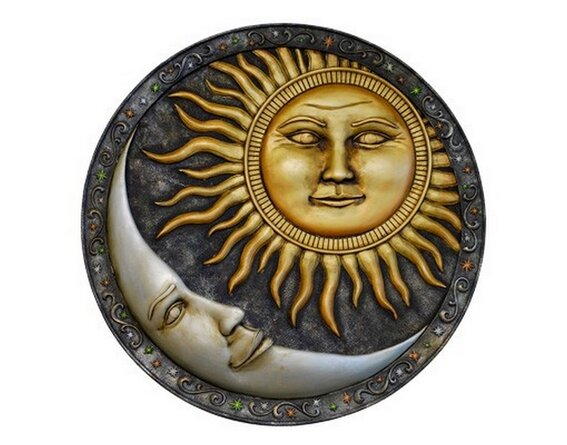 East Urban Home Sun and Moon Wall Sticker | Wayfair.co.uk