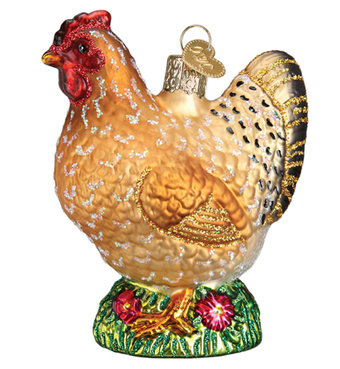 Old World Christmas Spring Chicken Hanging Figurine Ornament Reviews Wayfair
