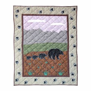 Bear Country Crib Quilt