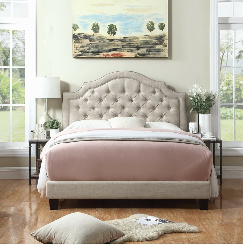 Swanley Upholstered Panel Bed