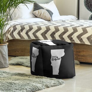 Montpelier Vermont Cube Ottoman By East Urban Home