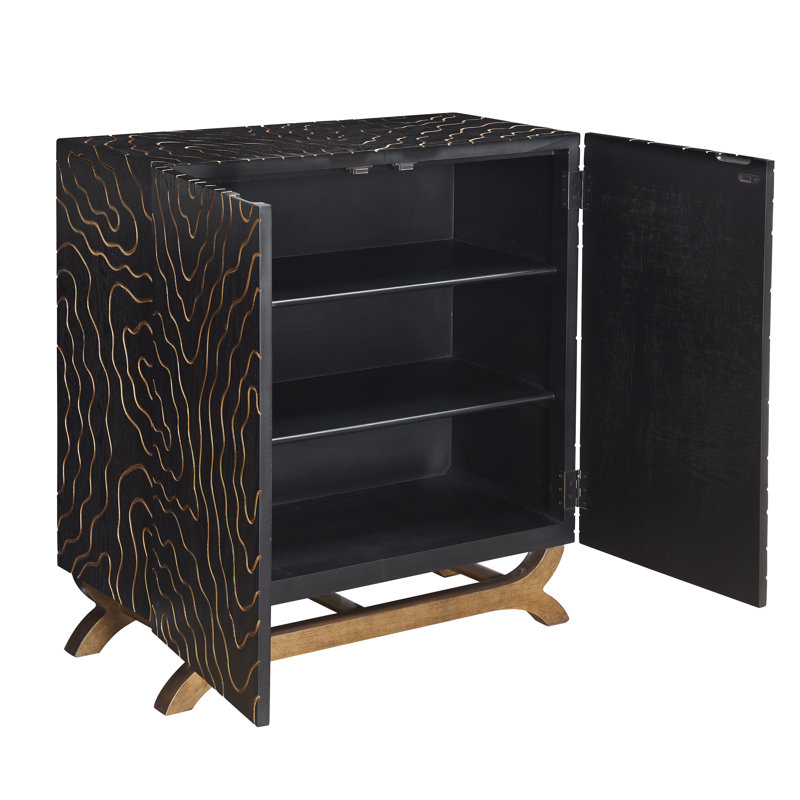 World Menagerie Montag 2 Door Accent Cabinet Reviews Wayfair