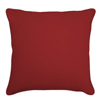 red accent pillows