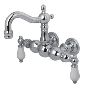 Vintage Wall Mount Clawfoot Tub Faucet