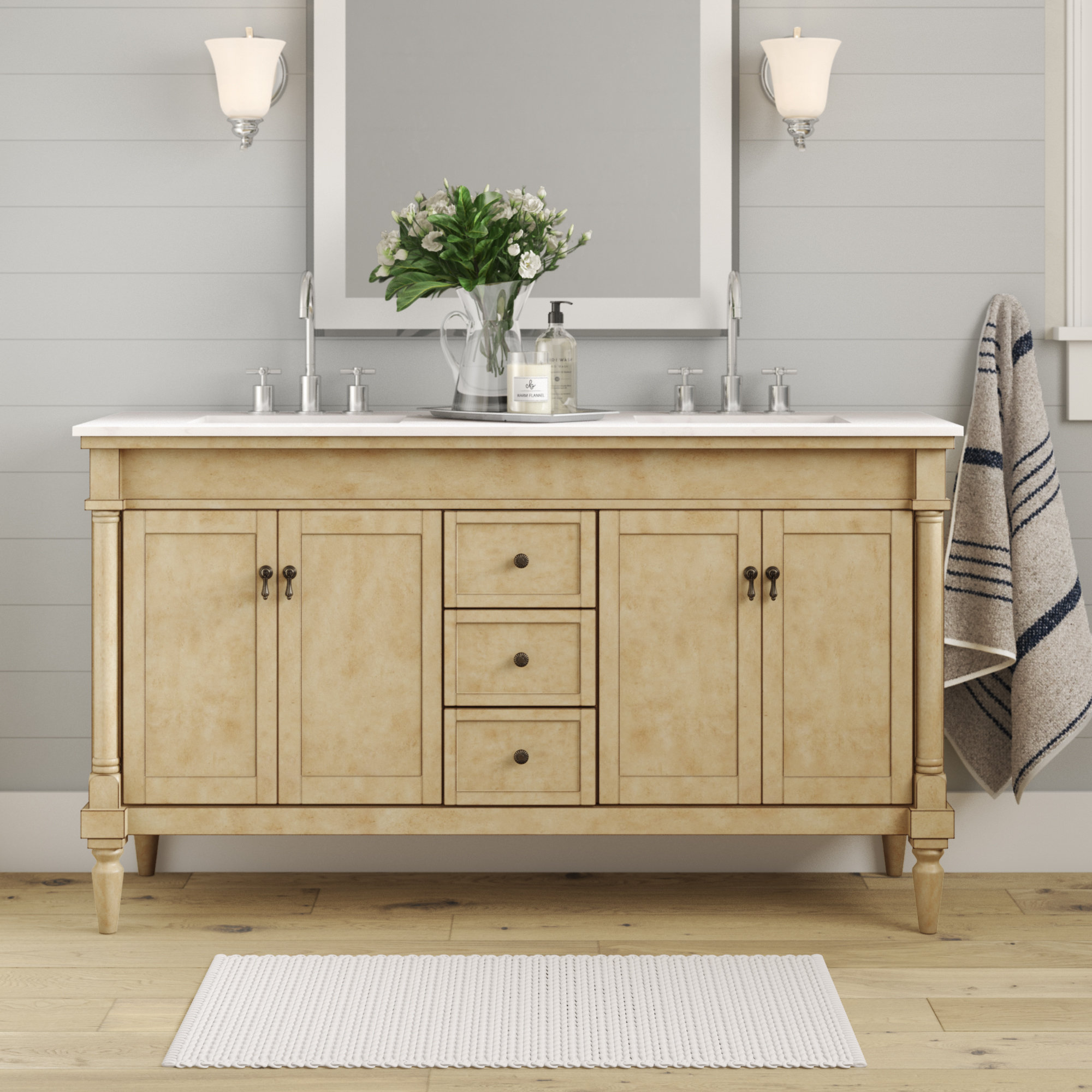 Deina 60 Double Bathroom Vanity Set Reviews Joss Main