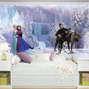 frozen vanity with chair