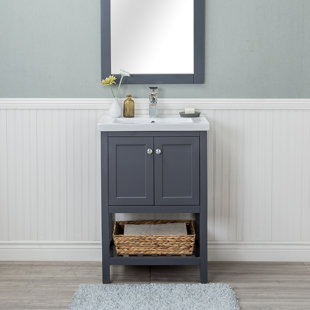 Modern Bathroom Vanities Cabinets Allmodern Save