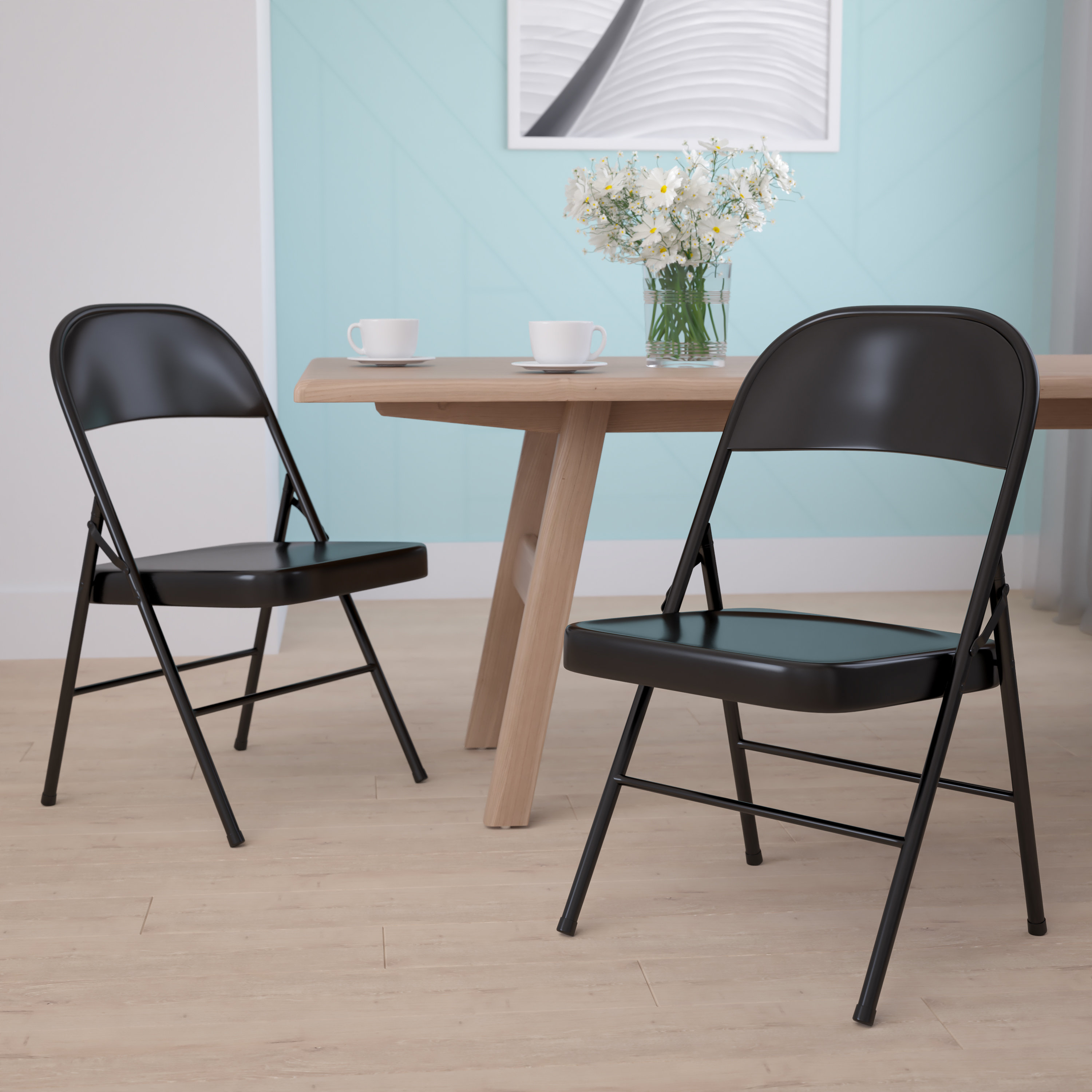 folding chairs set of 2