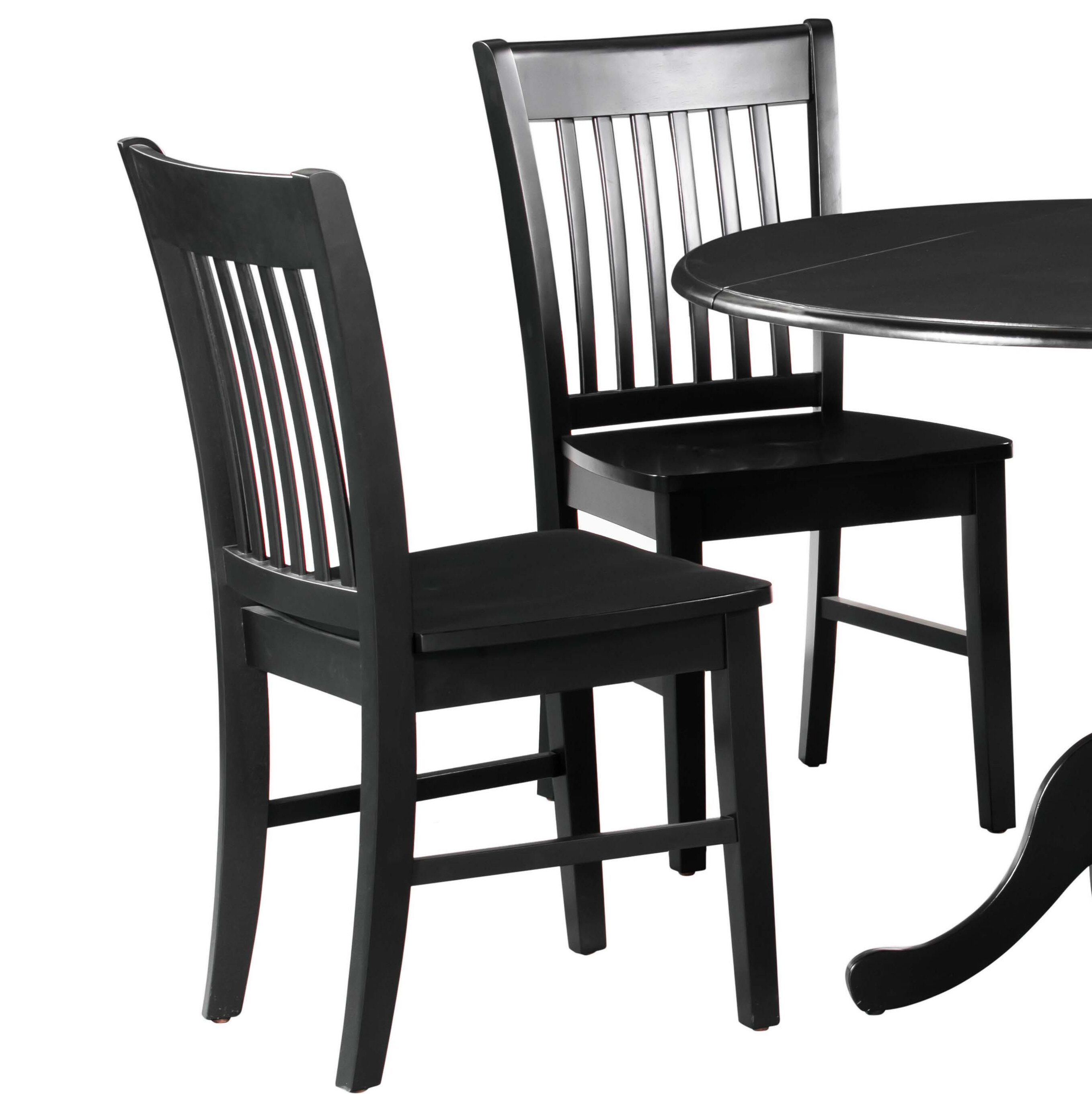 Winston Porter Spiller Solid Wood Slat Back Side Chair Reviews Wayfair